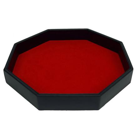 Tärningar Förvaringsbricka Dekorationer Bord Familj Desktop Board Pu Mynt