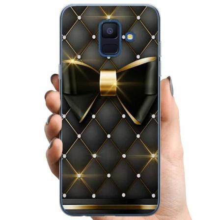 Samsung Galaxy A6 (2018) Tpu Mobilskal Gyllene Rosett