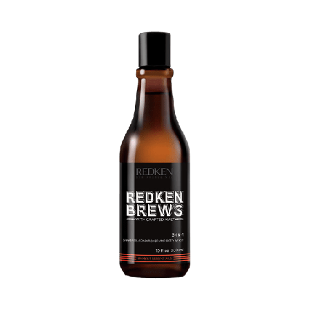 Redken Brews 3-in-1 Schampo Dam Röd 300ML