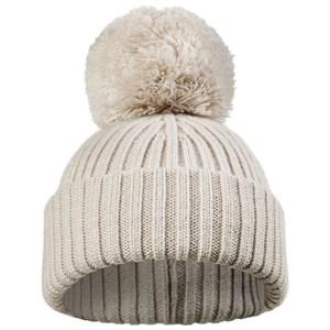 Elodie Knitted Beanie Creamy White 12 months-2 years - Headwear - 12 months-2 years - Cream