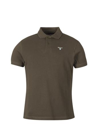 Sports Polo Polos Short-sleeved Grønn Barbour*Betinget Tilbud