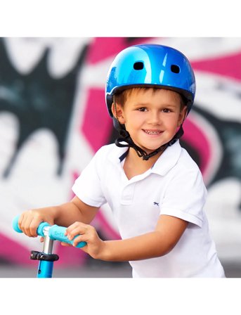 Micro Micro - Hjelm - Dark Blue Metallic M - Blue - M