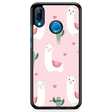 Bjornberry Skal Huawei P20 Lite - Lama Mönster