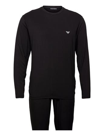 Men's Kint Pyjamas Black Emporio Armani