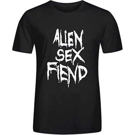Alien Sex Fiend Alla våra gårdagar Designa dina egna T-shirts Herr rund hals