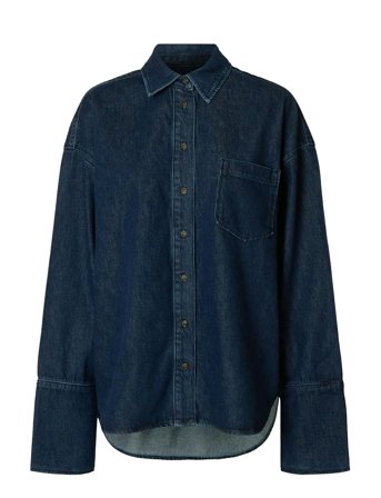 Selected | Slfoversized Mella-Bora Denim Shirt | 44