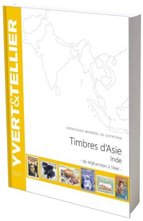 Yvert & Tellier - Indien 2023 - Frimærkekatalog