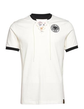 Dfb Retro Home Shirt T-shirts Short-sleeved Creme Fanatics