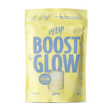 Heey! Boost & Glow Creatine + Collagen 300g