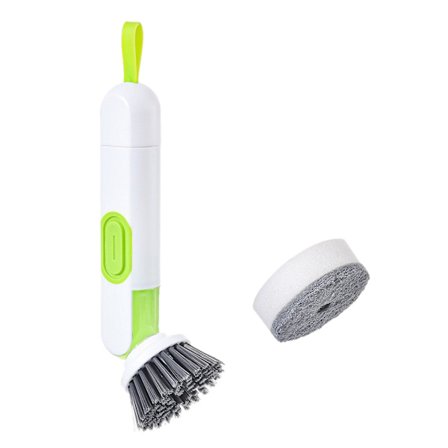 Vätskeförvaring Multi rengöringsborste Kraftfull sanering Långt handtag Vätskepåfyllning Gryta Svampar Kitchen Daddy