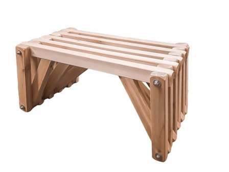 Canadian Outdoor Stick Krakk, Sedertre vedlikeholdsfritt, 32x26xH54