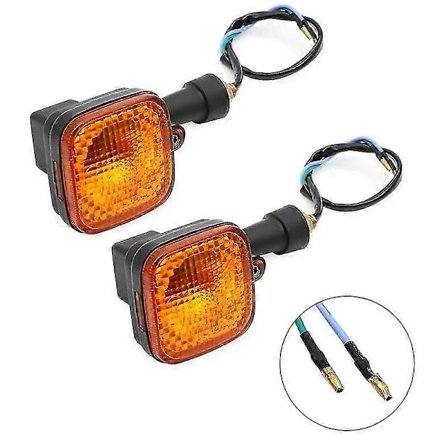 Takimmaiset suuntavilkut Honda XL200R XL 200 R 1983-1984 moottoripyörään, repro-merkkivalot [DB]