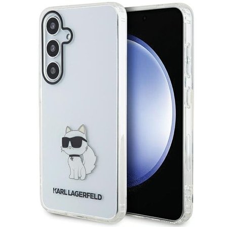 Karl Lagerfeld IML Choupette-etui for Samsung Galaxy S24 - gjennomsiktig