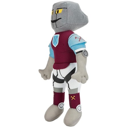 West Ham United FC Maskot Plyschleksak One Size Claret Red/Sky Blu
