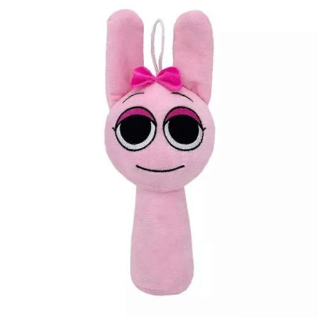 Sprunki Plysj, Sprunki Spilleplysj, Wenda Sprunki, Grå Sprunki, For Voksne og Barn rosa