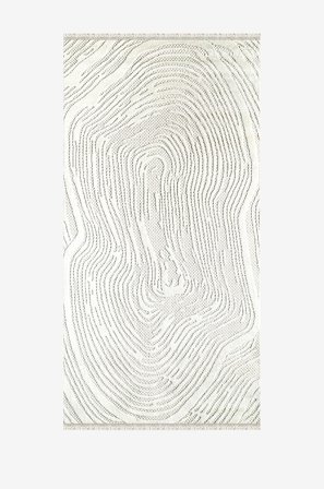 Hanah Home - Matta-Uniqe - Vit - Slätvävda mattor - 80X150 - Från Homeroom