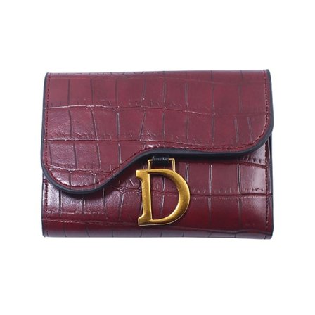 Naisten lompakko Luksuslompakko Pieni lompakko Multi-C Viininpunainen