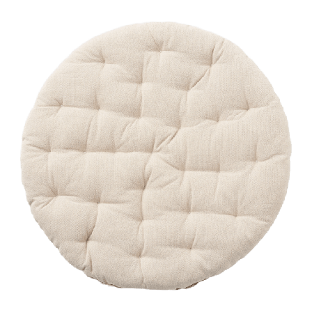 Åhléns Home Rund sittdyna PINCHED 40 cm Dynor Beige ONESIZE