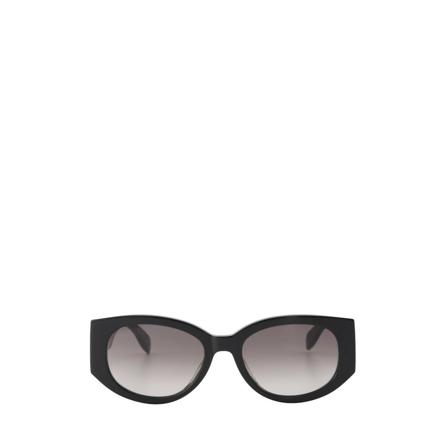 Alexander McQueen, Sunglasses Czarny, Kobieta, Rozmiar: ONE Size