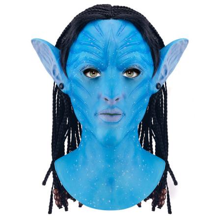 Halloween-naamio lateksipäällysteet valaisevat samalla Avatarilla