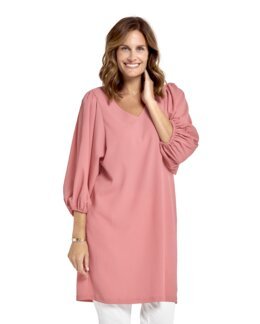 Krøllet tunika Emmy Koral - XL - Åshild