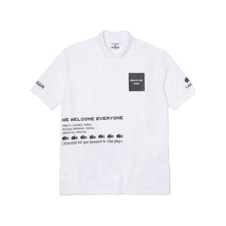 Lacoste Polo Minecraft , Wit , Dames , Maat: M