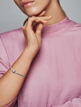 Pandora Silver Bracelet - Silver - 16 CM