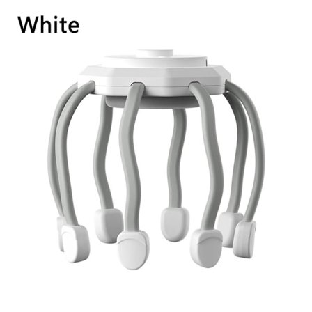 Elektrisk Head Massager Hovedbund Massager HVID