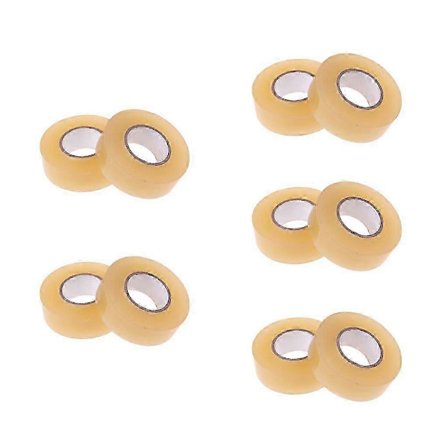 KLAR Hockey Strømpetape 10 ruller af 1' *22 Yards Grade Benskinner Forsyninger