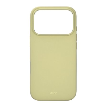 Genbrugssilikone-cover til iPhone 17 Pro – Lime