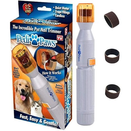 Hundeklosax, Uppgraderad Version Professionell Elektrisk Husdjursklosax Trimmer Grooming Verktyg, Grooming Care Grinder Elektrisk Grooming Trimmer 