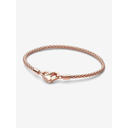 Pandora - P Moments Armband med Nitar - 14k roséguldplätering
