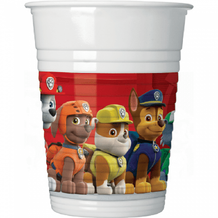 Paw Patrol plastkrus 8-pakke