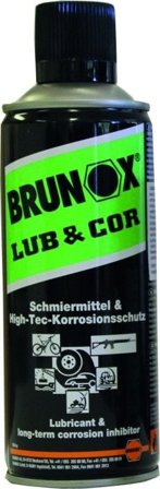 BRUNOX Lub & Cor Aseöljy Spray 400 ml