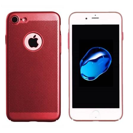 Colorfone Iphone 7/8/se20 Skal Med Hål (röd) Röd