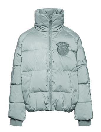 K. Reflective Volume Puffer Jacket Silver Svea
