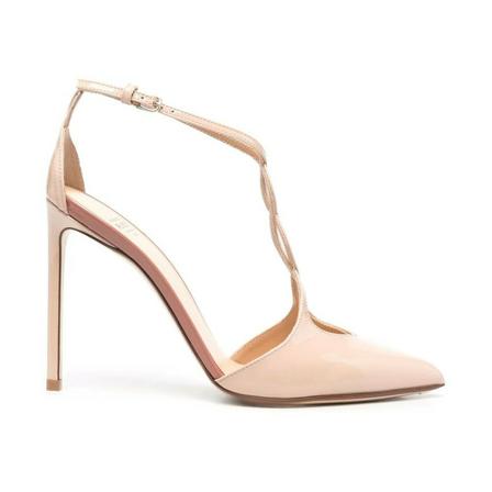 Francesco Russo, Ladies Leather Shoes With Leather Soles Beige, Dames, Maat:36 EU