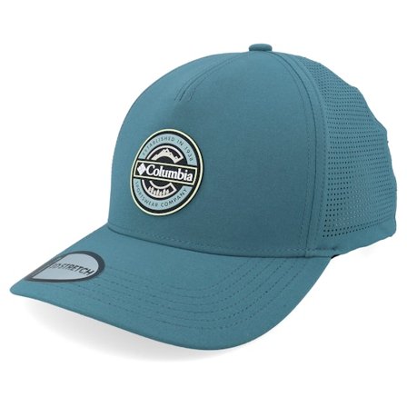 Columbia - Blå snapback Kasket - Mountaincap 3d Stretch Everblue A-Frame Adjustable @ Hatstore
