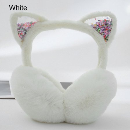 Eläinten kuulosuojaimet korvanlämmittimet VALKOINEN