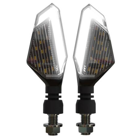 2st Motorcykel Led-blinkersljus Körljusindikator