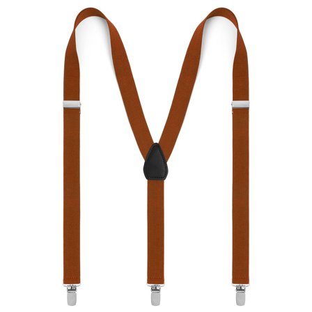 Slanke Brune Seler til mænd - Clip-on seler