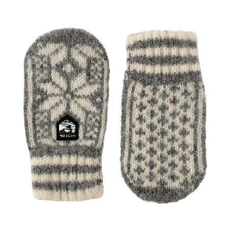 Hestra Gloves Kid ́s Nordic - mitt Vantar & handskar Unisex Grå baby/kids 3 (3-4 år)