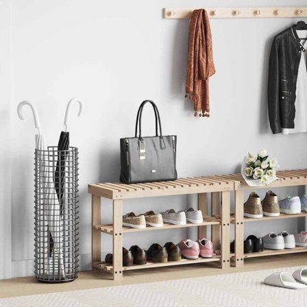 vidaXL 2-i-1 Skoställ med bänk