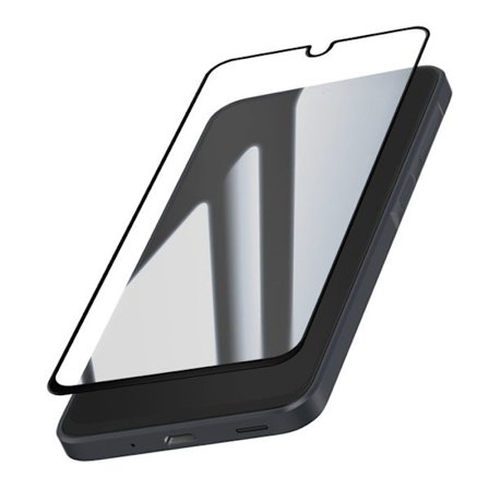 Beskyttelsesglas i hærdet glas til Samsung Galaxy A17 3D buet sort klar