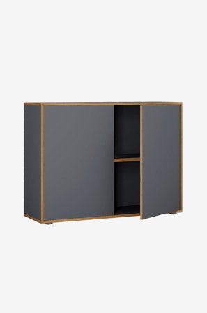 VCM - Kontorskab med 2 rum Salia B100 - Flerfarvet - Hylder & opbevaring - Fra Homeroom