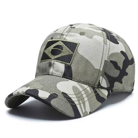 Brasil Flag Baseball Caps Golf Fiske Cap CAMO