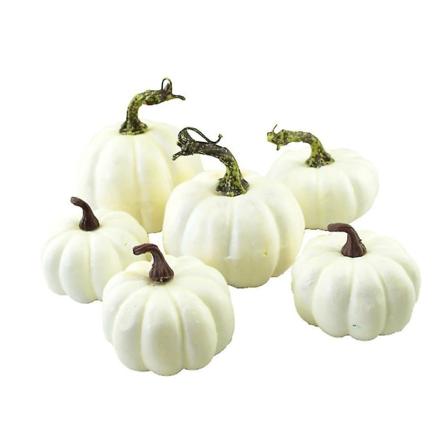 6 kpl Halloween Keinotekoinen Graffiti Pumpkin Photo Party Rekvisiitta Kotipuutarha Decor T