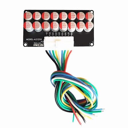 8S 3A Aktiv Utjämnare Balanserare 6S 7S Lifepo4 Skal Utan Skal