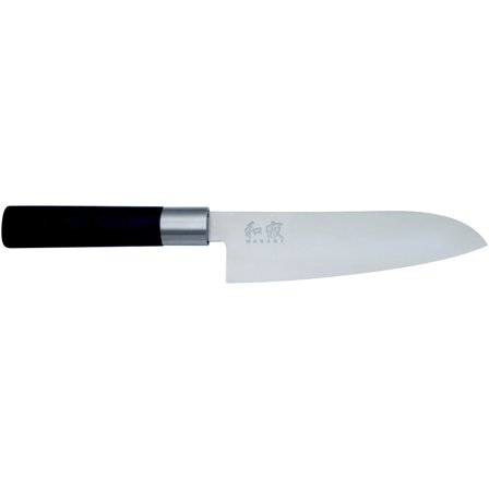 Kai Wasabi Black Santokukniv 16,5 cm' - 'Svart