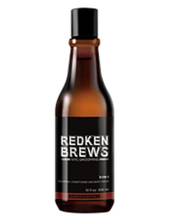 Redken Redken Brews 3-In-1 Shampoo 300Ml - Nude - 300ML